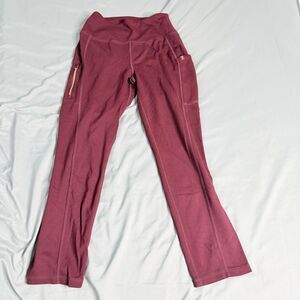 Jaanuu Everyday Cargo Scrub Jogger Pants Womens SP Burgundy